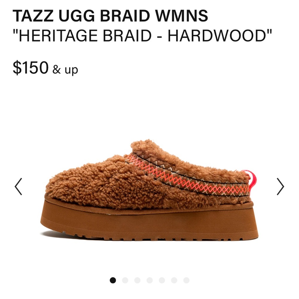 TAZZ UGG Braid WMNS - Hardwood